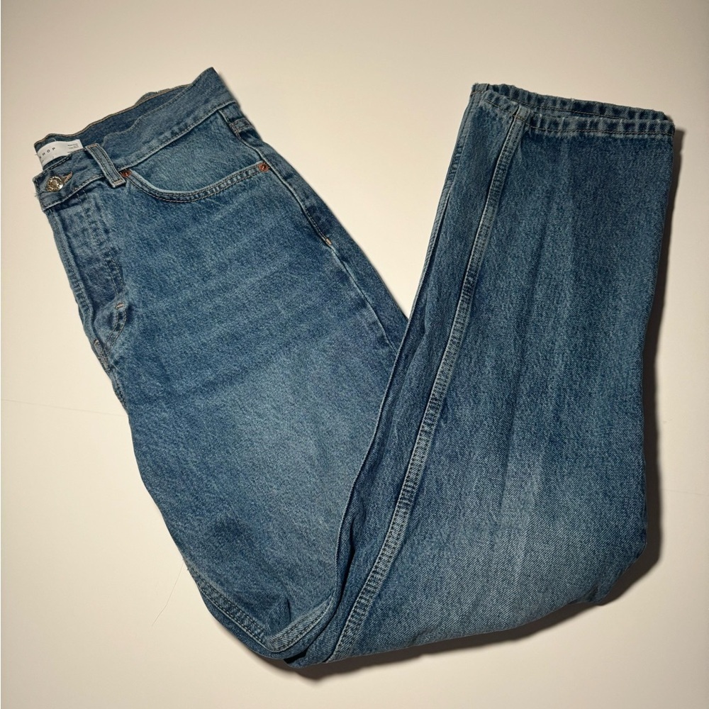 Topshop dad jeans size waist 28 - Picture 2 of 6